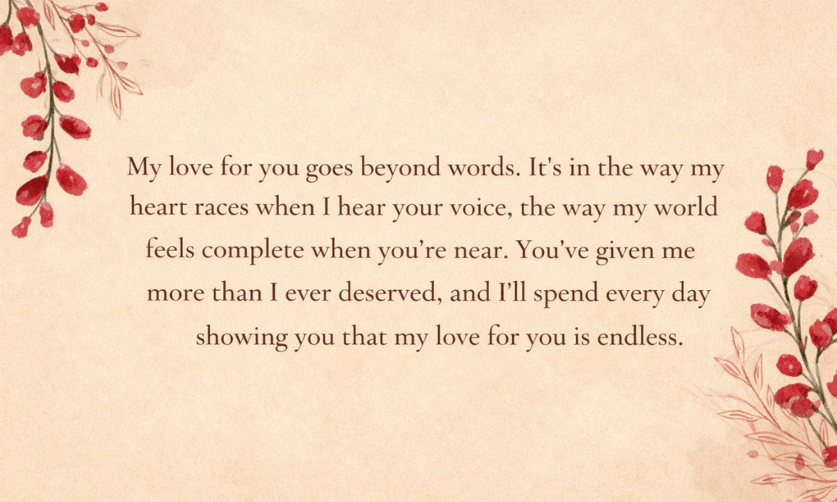 Best 100+ Heartfelt Love Messages to Make Her Cry Far Away