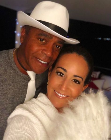 Ana Luz Rodriguez Paz and Ahmad rashad